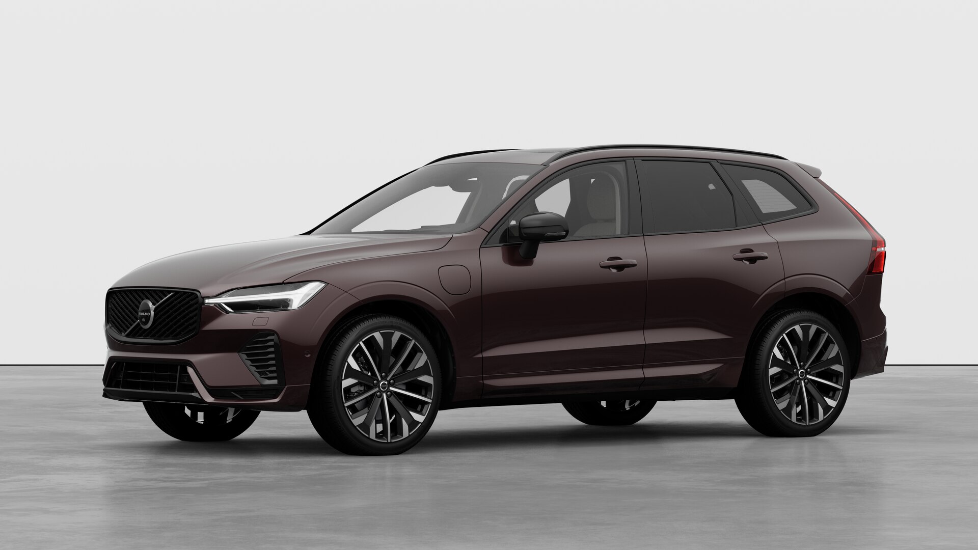 XC60 T8 - დამუხტვადი ჰიბრიდი - Ultra Dark - Mulberry Red